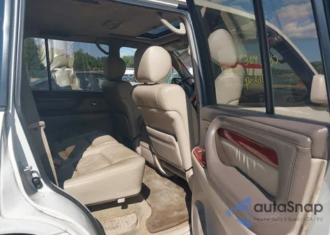 2000 Lexus Lx 470 from USA, damaged, VIN JT6HT00W5Y0101438